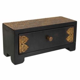 Caja-Joyero Alexandra House Living Marrón oscuro Latón Pintura Madera MDF 8 x 8 x 20 cm Precio: 28.49999999. SKU: B19GE2DVMF