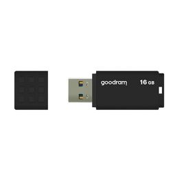 Goodram UME3-0160K0R11 Lápiz USB 16GB USB 3.0 Negro, hasta 60MB/s lectura, compatible con Windows, MacOS y Linux