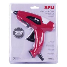 Apli Pistola de silicona caliente negro 40 W + 2 barras Precio: 9.98999958. SKU: B1JKH3QZEQ