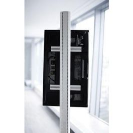 SMS X H Unislide Soporte Universal de Aluminio VESA 200x200 - 800x400 mm para Pantallas Techo Pared Suelo Horizontal/Vertical