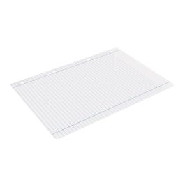 Recambio Liderpapel A5 100 H 100 gr-M2 Horizontal Doble Margen 6 Taladros