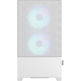 Fractal Design Pop Mini Air RGB TG Clear White Mini Tower PC Blanco con Ventana de Vidrio Templado e Iluminación