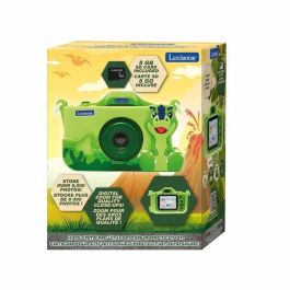 Lexibook AAAMW25470 - Cámara Digital para Niños con Protección Antigolpes de Dinosaurios
