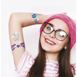 Clementoni Estudio Crazy Tatoo Kit de Tatuajes para Niños y Niñas Juguete Creativo +6 Años, Medidas 38.5x28.5x7.8 cm