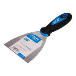 Edm Espátula profesional 100mm mango caucho y acero inoxidable para emplastar y eliminar restos Precio: 2.78999985. SKU: S7906626