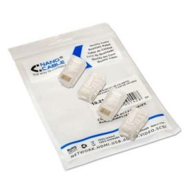 Conector RJ45 Categoría 5 UTP NANOCABLE 10.21.0102-100 100 pcs