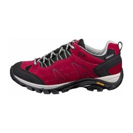 Zapatillas de Mujer para Caminar Brütting Mount Bona Low Rojo Oscuro