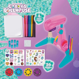 Lisciani Giochi Proyector de Dibujo Gabby y la Casa Mágica LIS1721812521150 Accesorios Incluidos Varios Modelos