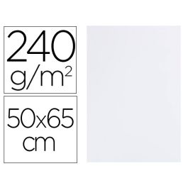 Cartulina Liderpapel 50x65 cm 240 gr-M2 Blanco 125 unidades