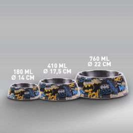 Comedero para Perro Batman 760 ml Melamina Metal Multicolor Comedero para Perro Batman 760 ml Melamina Metal Multicolor