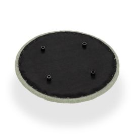 Puff con almacenamiento verde VERSA 43x45 cm - Madera MDF, Poliéster, Tela chenilla Puff con almacenamiento verde VERSA 43x45 cm - Madera MDF, Poliéster, Tela chenilla