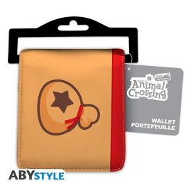 Abystyle Cartera Animal Crossing "Bell Bag" de Vinilo Licencia Oficial Nintendo Inspirada Saco de Bayas de Videojuego