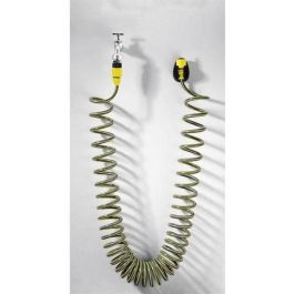 Kärcher Juego de Espiral de Riego 10m, Pistola Multifunción, Válvula Aquastop, Conector Universal, Soporte Pared y Toma de Grifo G3/4 Kärcher Juego de Espiral de Riego 10m, Pistola Multifunción, Válvula Aquastop, Conector Universal, Soporte Pared y Toma de Grifo G3/4