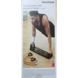 Sistema de Entrenamiento con Bandas de Resistencia y Guía de Ejercicios Pulsher InnovaGoods Sistema de Entrenamiento con Bandas de Resistencia y Guía de Ejercicios Pulsher InnovaGoods