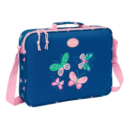 Safta Cartera Escolar Extraescolares Blackfit8 Mariposas 280x60x380 mm Precio: 18.2347. SKU: B1H47W6WNR