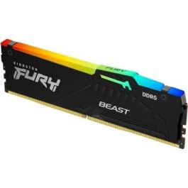 Memoria RAM Kingston FURY Beast RGB 16GB/ DDR5/ 6000MHz/ 1.4V/ CL30/ DIMM Precio: 74.78999957. SKU: B169KJNWMG