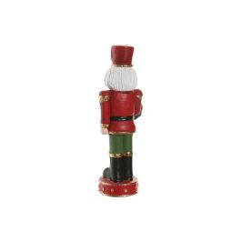 DKD Home Decor Figura Navidad Tradicional Cascanueces Magnesia Multicolor. Set de 3 Unidades (13x48x14 cm)