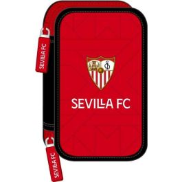 Plumier Doble Sevilla Fútbol Club Negro Rojo 12.5 x 19.5 x 4 cm (28 piezas) Precio: 16.50000044. SKU: B17TXBSQ3X