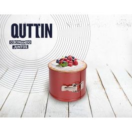 Quttin Molde de Horno Redondo con Cierre Cherry de 16 x 13 cm (12 Unidades)