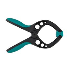 Wolfcraft Pinza con resorte 1" 60mm 3631000 - Metal/PVC, Uso profesional/doméstico