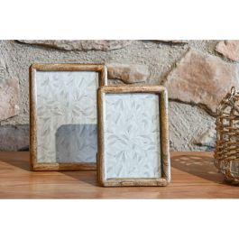 DKD Home Decor Marco de Fotos 13x18 cm Marron