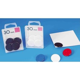 WEDO 2703 - Chinchetas/Reißnägel de plástico 30 mm negras, pack de 4 unidades - Modelo 126 270301