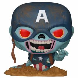 FUNKO Figura POP Marvel Zombies Capitán América Coleccionable Vinilo