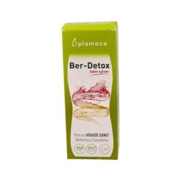 PLAMECA Ber-Detox Sabor Fresa 250ml Sinergia para el normal funcionamiento hepático con Cardo Mariano y Alcachofera Precio: 16.5. SKU: B1AS424SDE