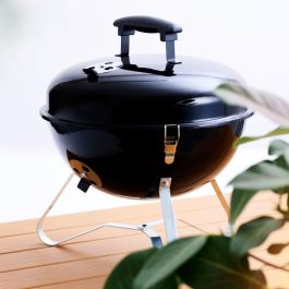 Dangrill Barbacoa Kettle Negra Diámetro 37 cm Metal