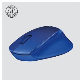 Logitech M330 Silent Plus - Ratón Inalámbrico Óptico Silencioso con Tecnología SilentTouch, 1000 dpi, Ergonómico para Diestros, Conexión USB 2.4 GHz, Hasta 24 Meses de Autonomía