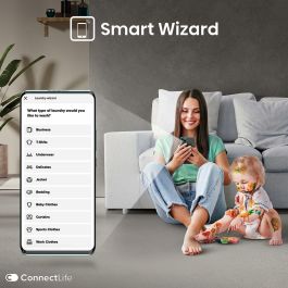 Lavadora Hisense WF5S1045BW 59,5 cm 1400 rpm 10,5 kg