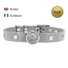 Pulsera Unisex Writer Talent Jewels TJA-3-14-03-1-235 Plateado