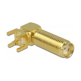 DeLOCK SMA Buchse 90° PCB Gewindelänge 16mm, Conector SMA F/M Dorado 0-6000 MHz 50Ω 500V, Referencia 65848 Precio: 4.235. SKU: B1GCPXFTAZ