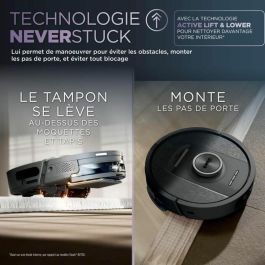 Shark SHA0622356291736 Robot aspirador y fregona con vaciado automático PowerDetect NeverTouch - 650 vatios - 2 cepillos laterales