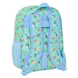 Safta Mochila Infantil "Sisters" Bluey Adaptable a Carro 26x34x11 cm