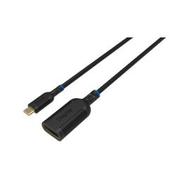 MicroConnect Adaptador USB-C Macho a DisplayPort Hembra Negro 4K@60Hz 0.2m