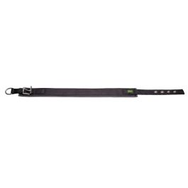 Hunter Collar Neopreno Reflectante para Perro - Alta Visibilidad Seguridad Noche - Acolchado Cuello 44-51 cm Ancho 45 mm Negro