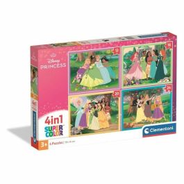 Clementoni CLE8005125217465 Rompecabezas 4 en 1 Princesas Disney Clementoni CLE8005125217465 Rompecabezas 4 en 1 Princesas Disney