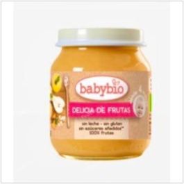 BABYBIO Potito Delicias de Frutas Bio con Manzana, Pera y Melocotón para Bebés +4 Meses, 130g, Sin Gluten ni Azúcares Precio: 2.4999997. SKU: B1GJGHSMDS