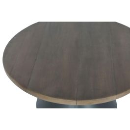 Mesa Centro Moderno DKD Home Decor Negro Natural 80 x 40 x 80 cm