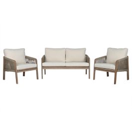 Muebles de Jardín Home ESPRIT Marrón 138 x 79 x 83 cm 138 x 79 x 65 cm (4 Piezas)