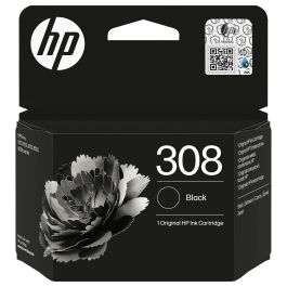HP Cartucho Tinta Negro Nº 308 Serie Envy 6110, 6120, 6130, 6520, 6530