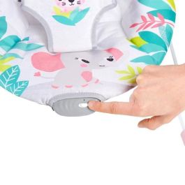 Bright Starts Hamaca Flamingo Vibes, ideal para Bebés Inquietos, con Suaves Vibraciones, Arnés de 3 Puntos y Juguetes Interactivos Bright Starts Hamaca Flamingo Vibes, ideal para Bebés Inquietos, con Suaves Vibraciones, Arnés de 3 Puntos y Juguetes Interactivos