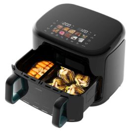 Cecotec Freidora de Aire Grill Cecofry&Grill Smokin'Prime 11000 2800W 10L Acero Inox. Negro