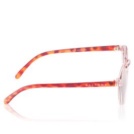 Paltons Sunglasses Gafas de Sol KUAI 0523 139 mm, Lentes Negros Polarizados, Montura Havana Transparente, Policarbonato