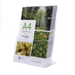 Archivo 2000 Portafolletos Sobremesa Premium DIN A4 Vertical, Espesor 3 mm (120x220x230 mm) Precio: 7.88999981. SKU: B1KJM2Y2AP