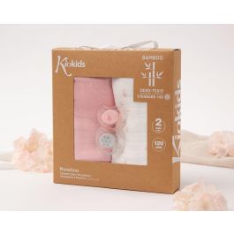 KioKids Set 2 Muselinas y Chupetes +0 Rosa Precio: 20.9500005. SKU: B19Q4353H2