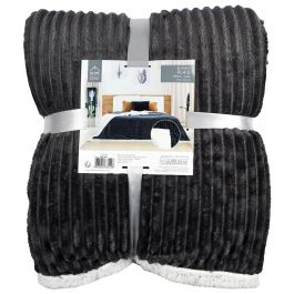 Home Deco Factory Manta Franela Gris 180x220 cm Cocooning Poliéster Precio: 27.89000027. SKU: B14PQ37ESP