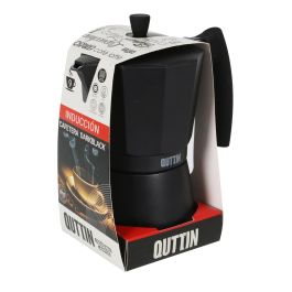 Quttin Cafetera de Inducción 9 Servicios Darkblack (6 Unidades)