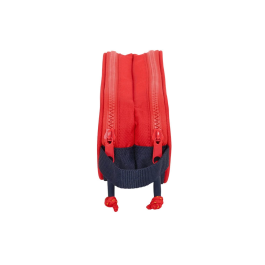 Estuche Escolar RFEF Rojo Azul (21 x 8 x 6 cm)